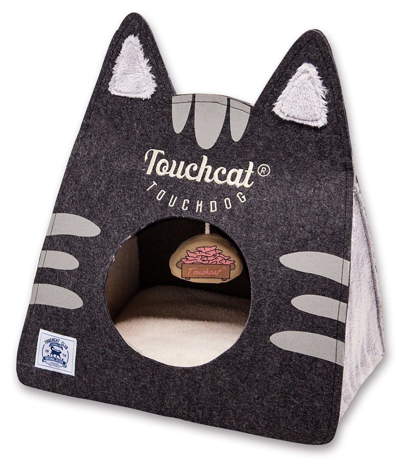 Kitty Ears Travel On-The-Go Folding Designer Fashion Pet Cat Bed House