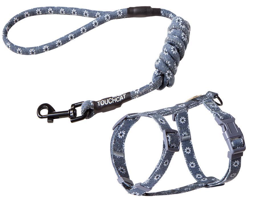 Radi-Claw Durable Cable Cat Harness and Leash Combo