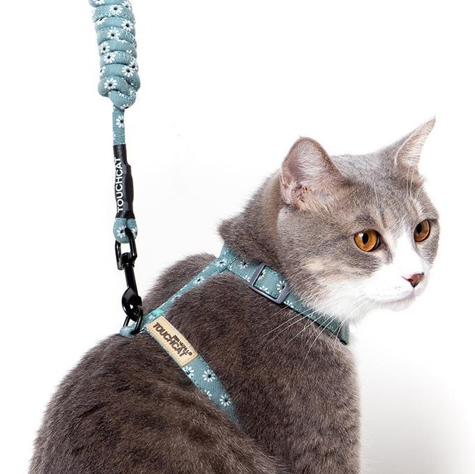 Radi-Claw Durable Cable Cat Harness and Leash Combo