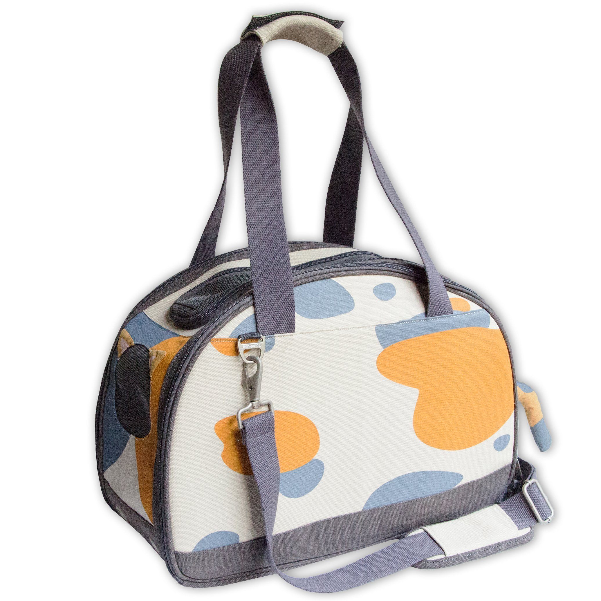 Tote-Tails Designer Airline Approved Collapsible Cat Carrier
