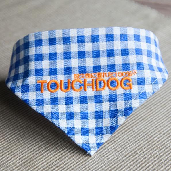 Plaid Patterned Hook-and-Loop Fashion Dog Bandana