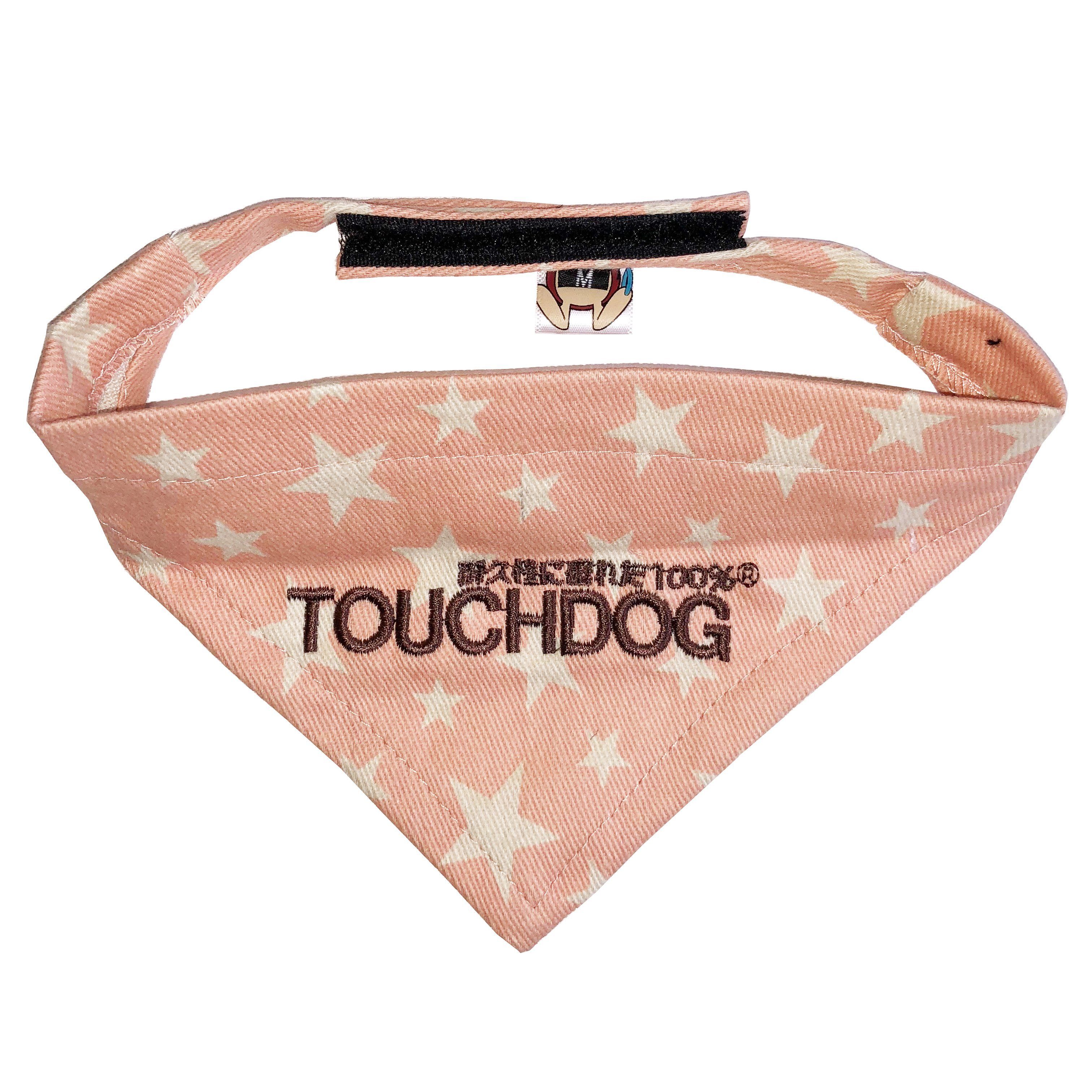 Star Patterned Hook-and-Loop Fashion Dog Bandana