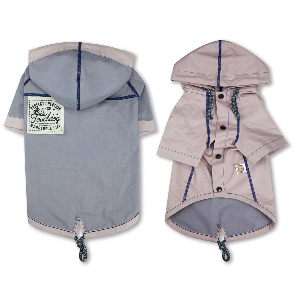 Cloudburst Reversible Fashion Waterproof Dog Raincoat