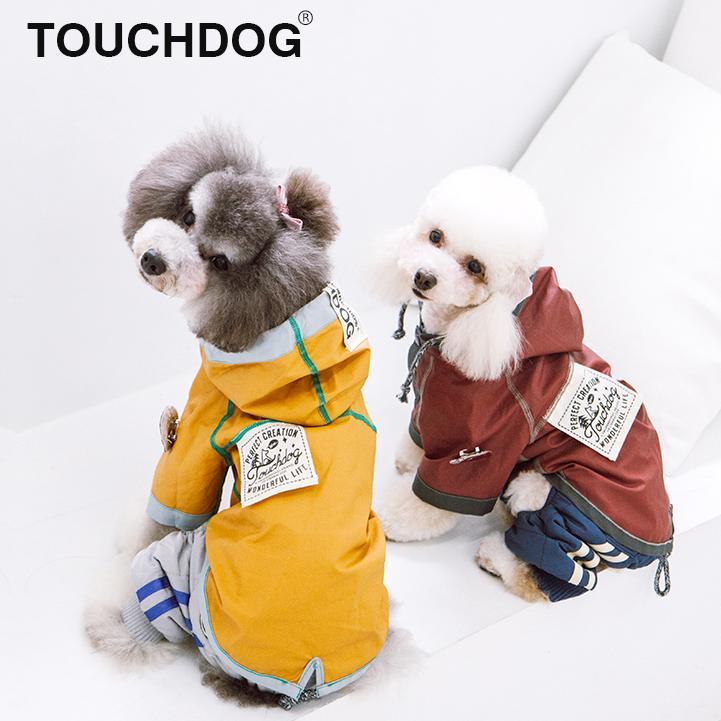 Cloudburst Reversible Fashion Waterproof Dog Raincoat