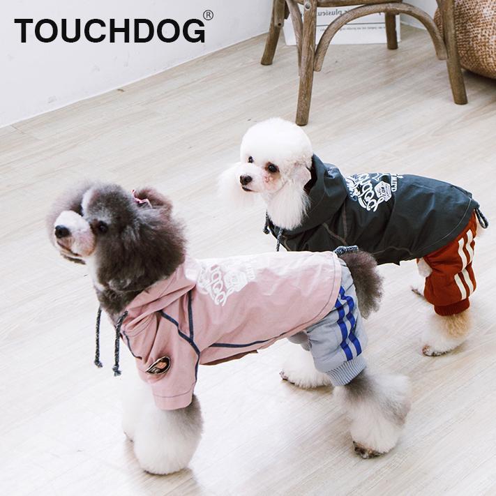 Cloudburst Reversible Fashion Waterproof Dog Raincoat
