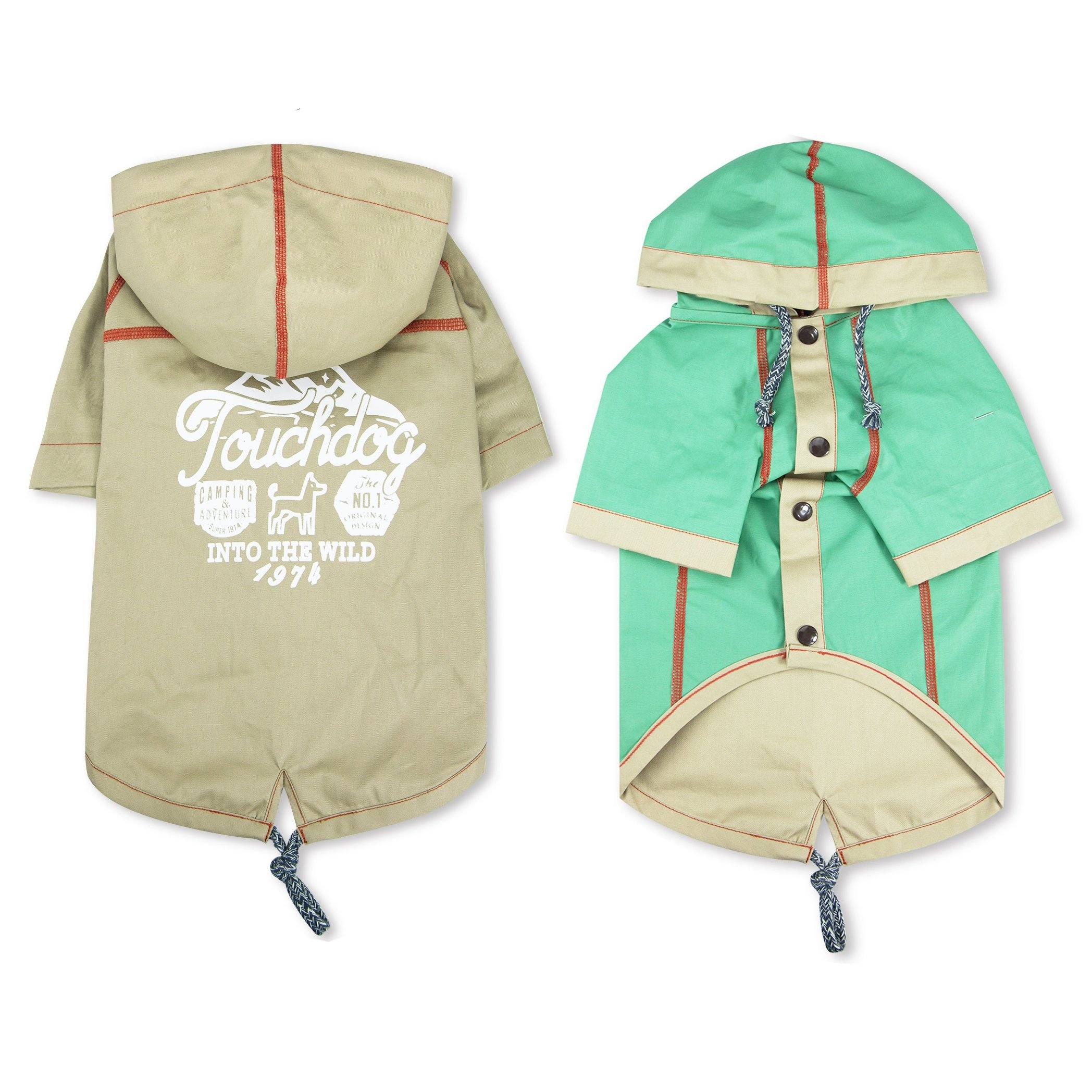 Cloudburst Reversible Fashion Waterproof Dog Raincoat