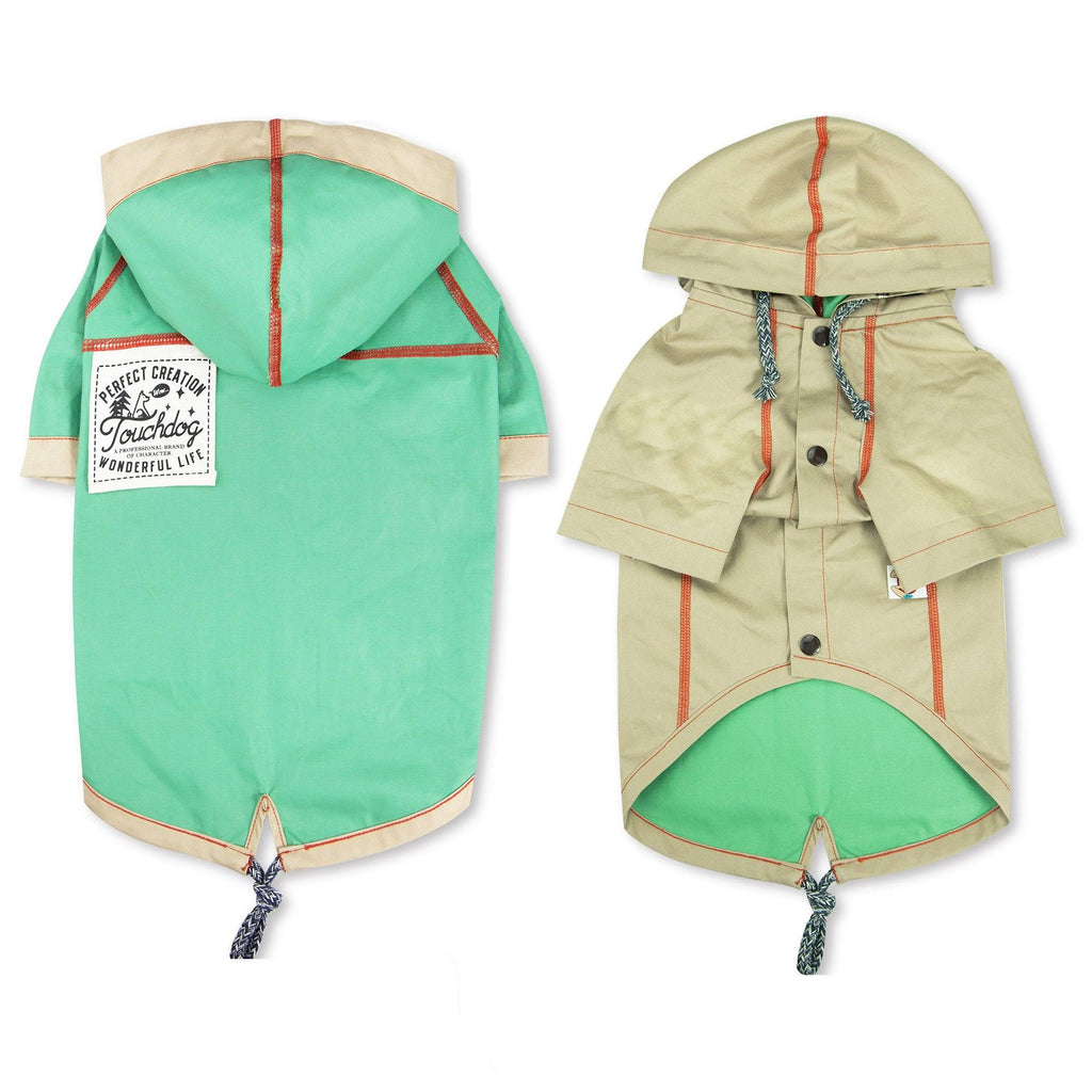 Cloudburst Reversible Fashion Waterproof Dog Raincoat