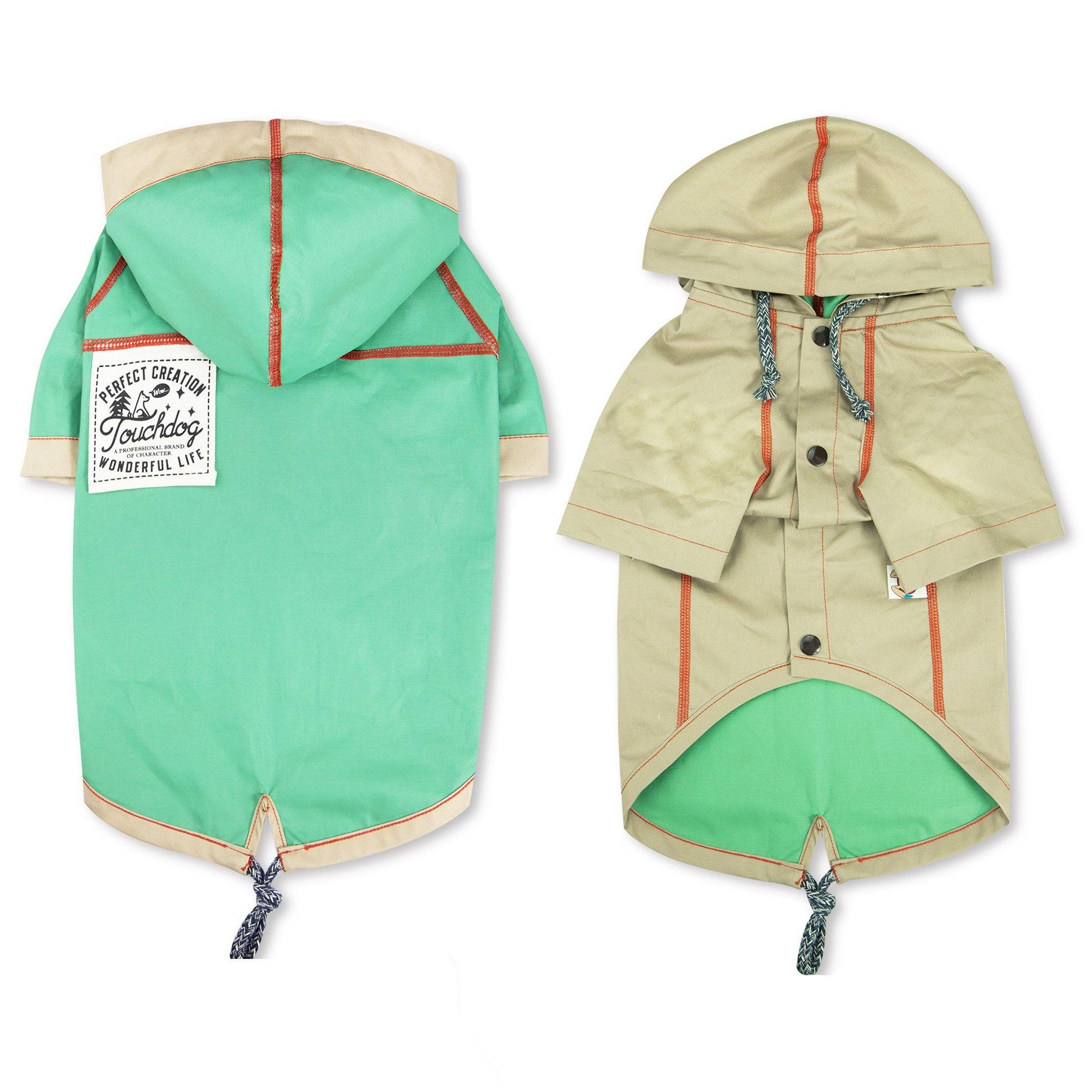 Cloudburst Reversible Fashion Waterproof Dog Raincoat
