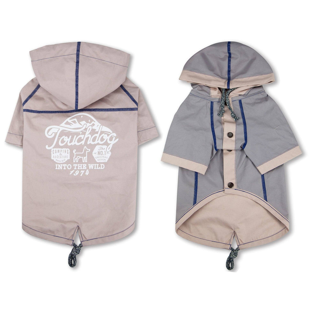 Cloudburst Reversible Fashion Waterproof Dog Raincoat