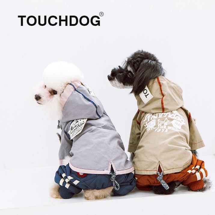 Cloudburst Reversible Fashion Waterproof Dog Raincoat