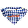 Touchdog Designer Hook-and-Loop Pet Bandana – Blue