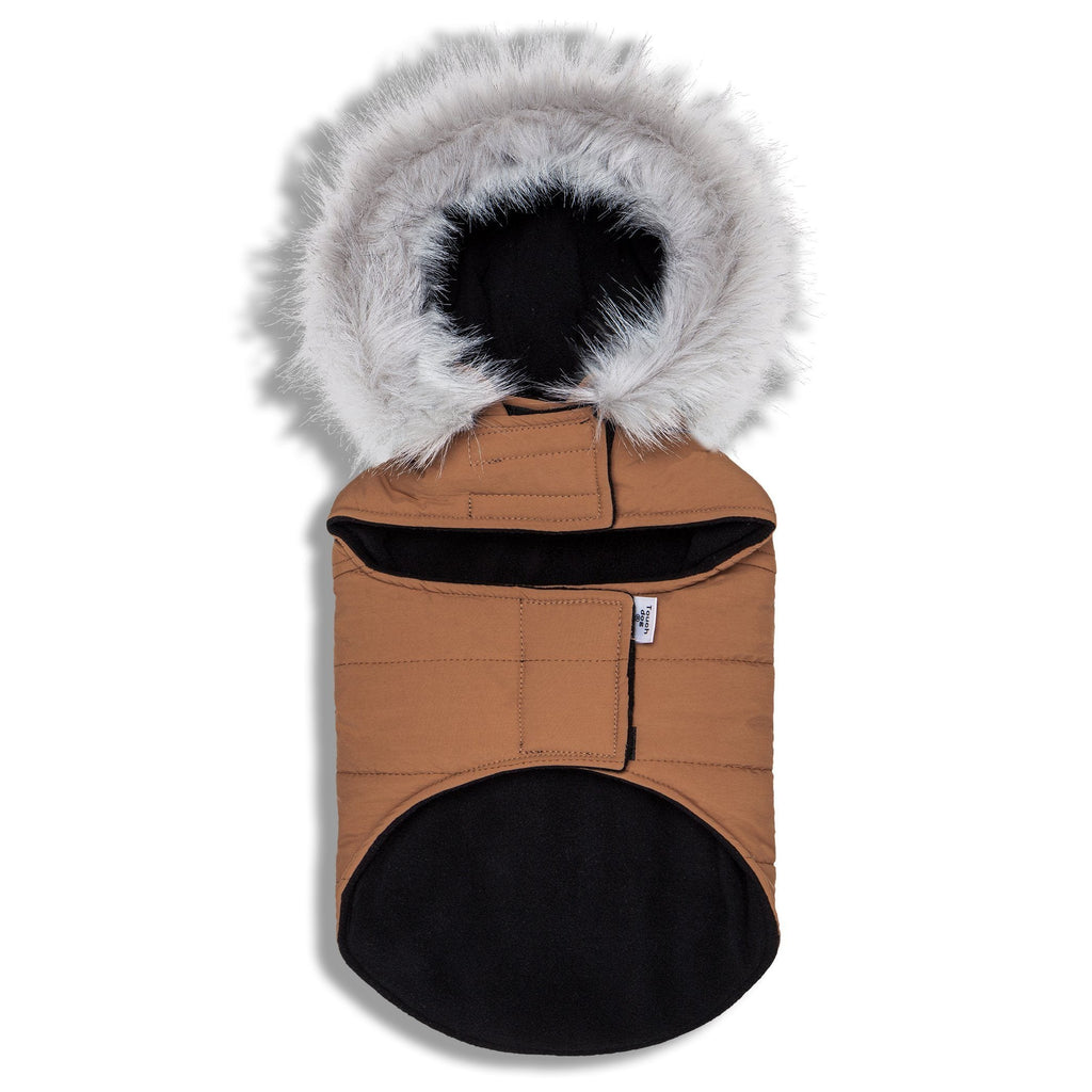 Eskimo-Swag Duck-Down Insulated Winter Dog Coat Parka