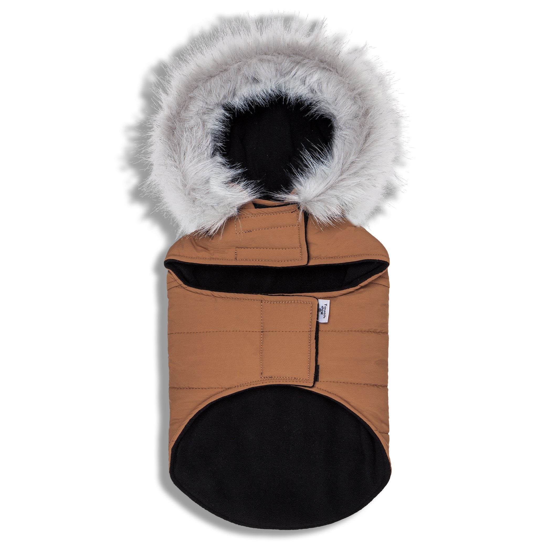 Eskimo-Swag Duck-Down Insulated Winter Dog Coat Parka