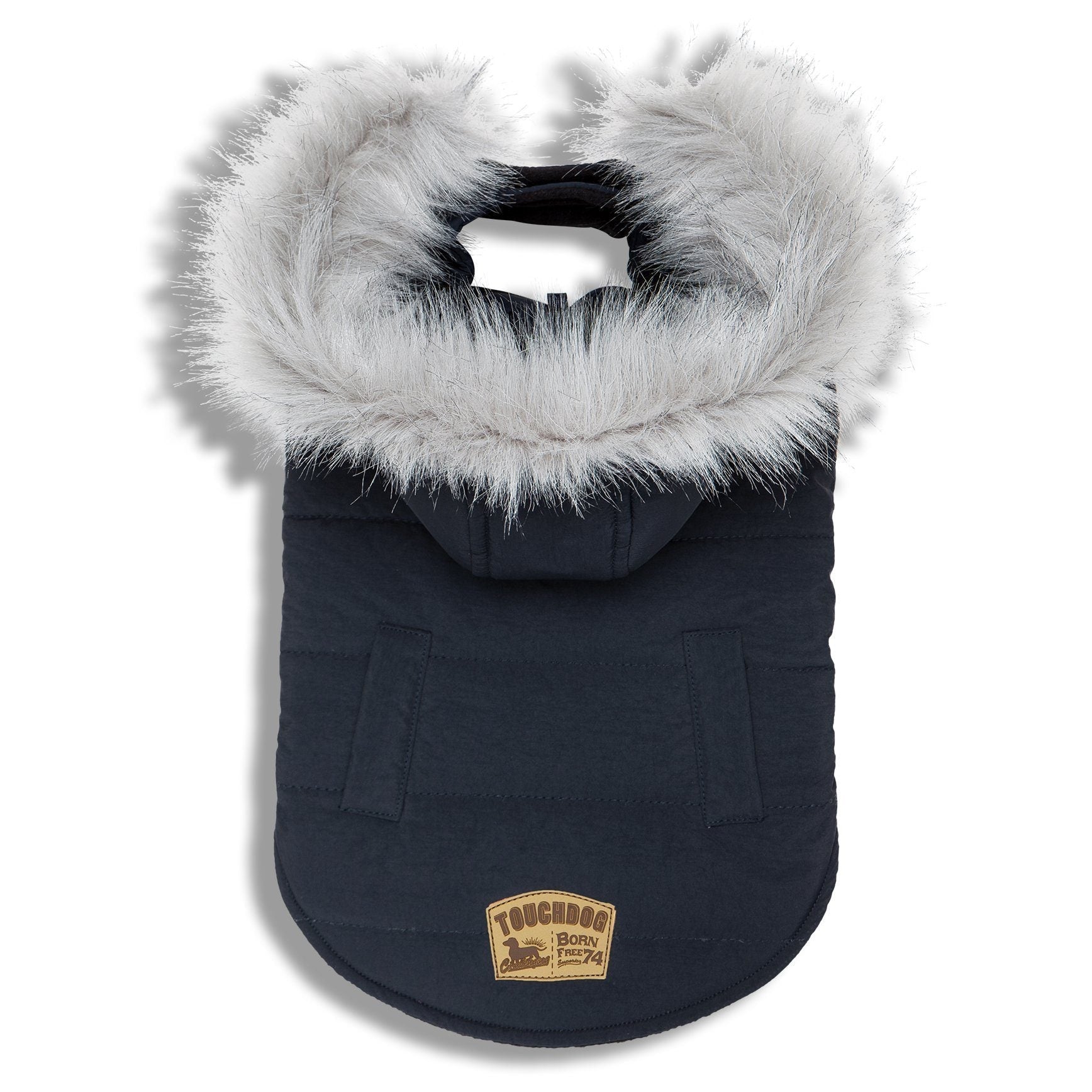 Eskimo-Swag Duck-Down Insulated Winter Dog Coat Parka