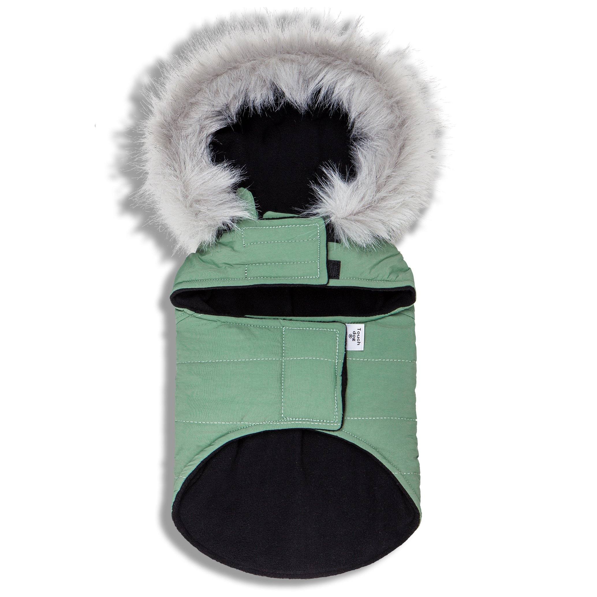 Eskimo-Swag Duck-Down Insulated Winter Dog Coat Parka