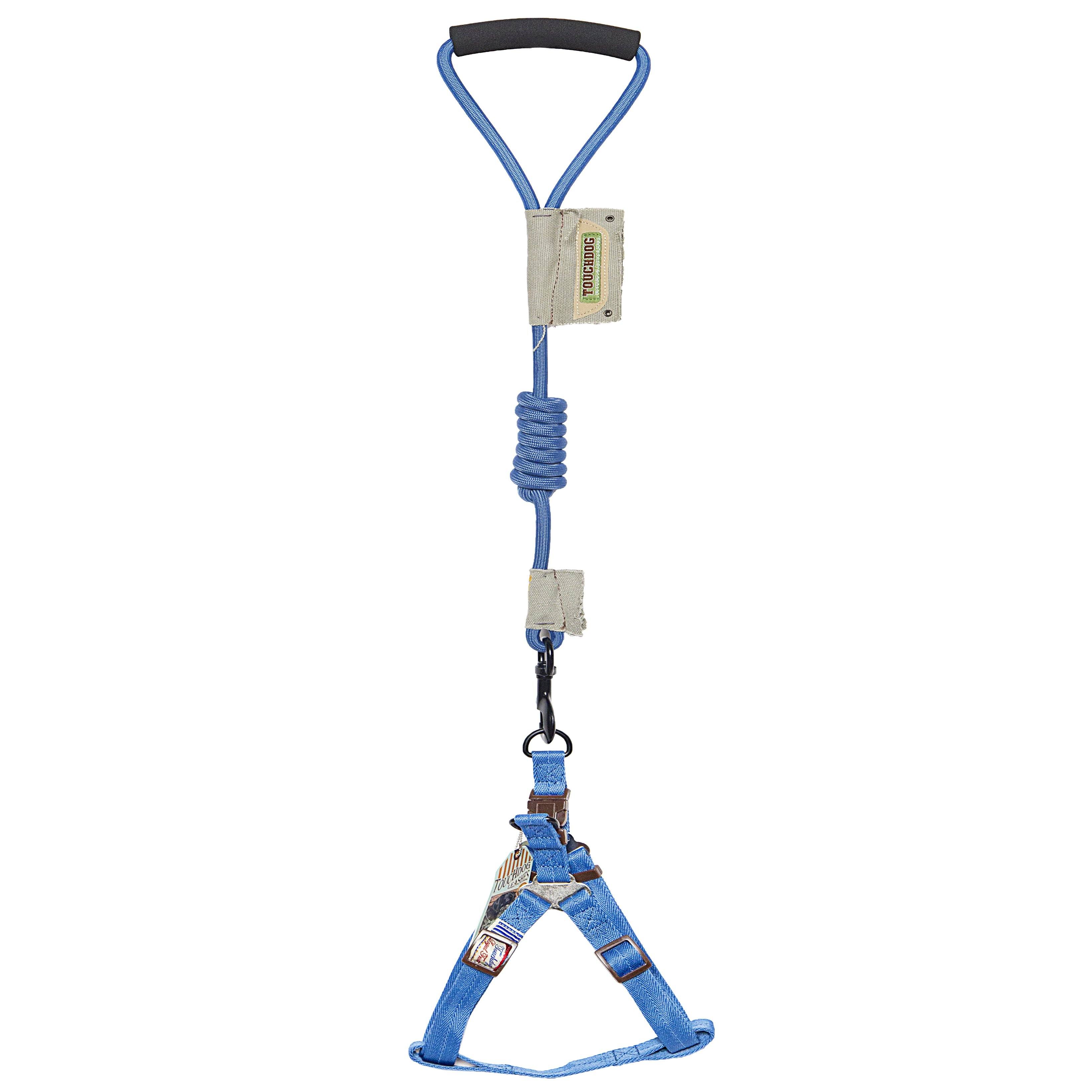 Faded-Barker 2-in-1 Fashion Dog Leash and Harness