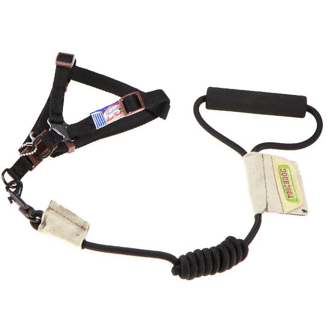 Faded-Barker 2-in-1 Fashion Dog Leash and Harness