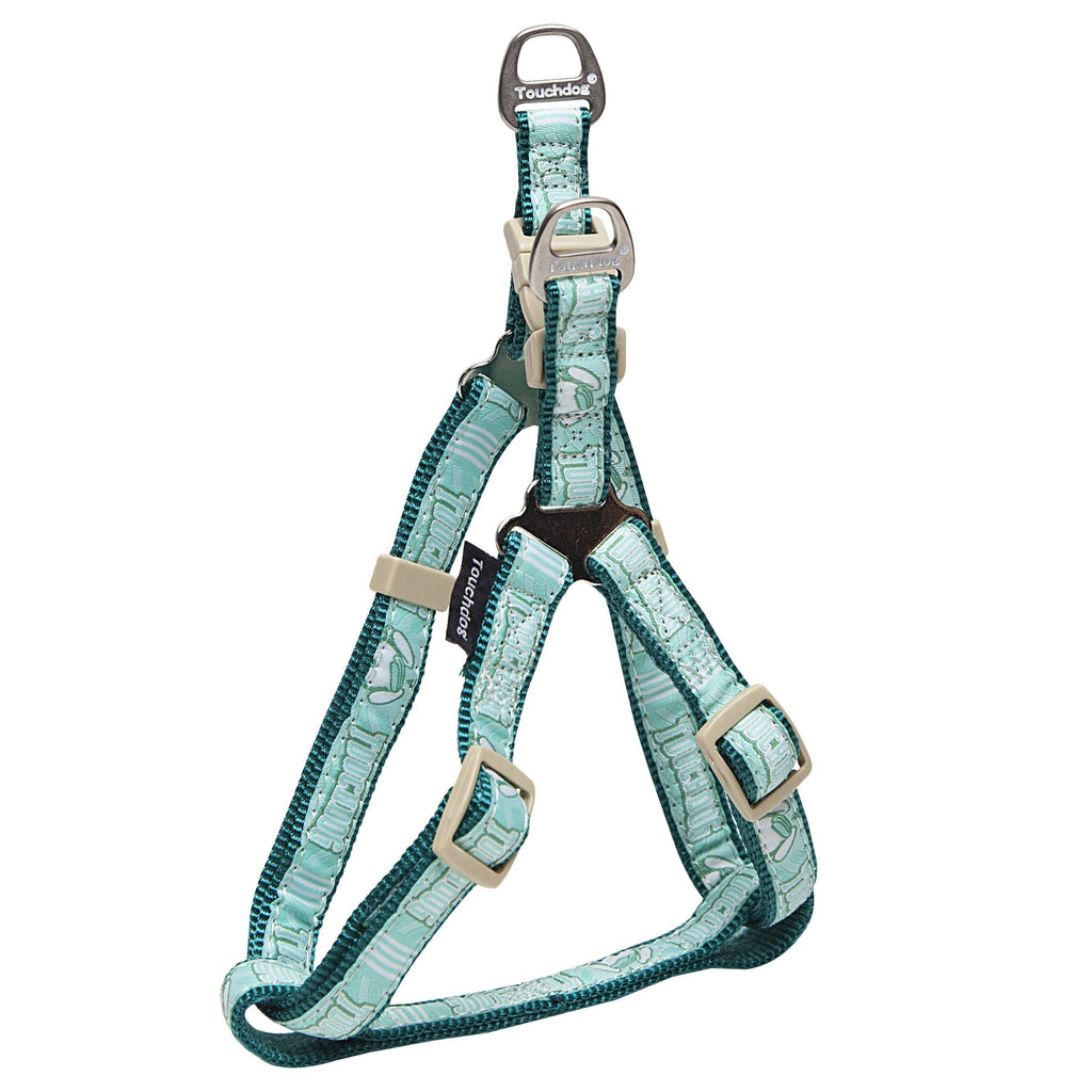 Funny Bone Tough Stitched Dog Harness and Leash