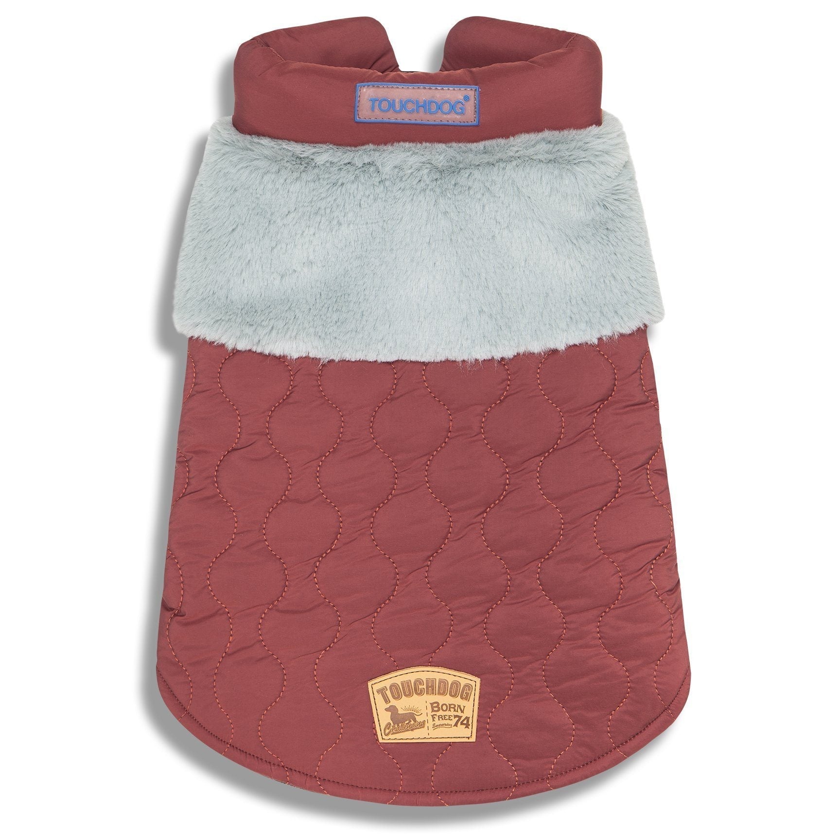 Furrost-Bite Fur and Fleece Designer Fashion Dog Jacket