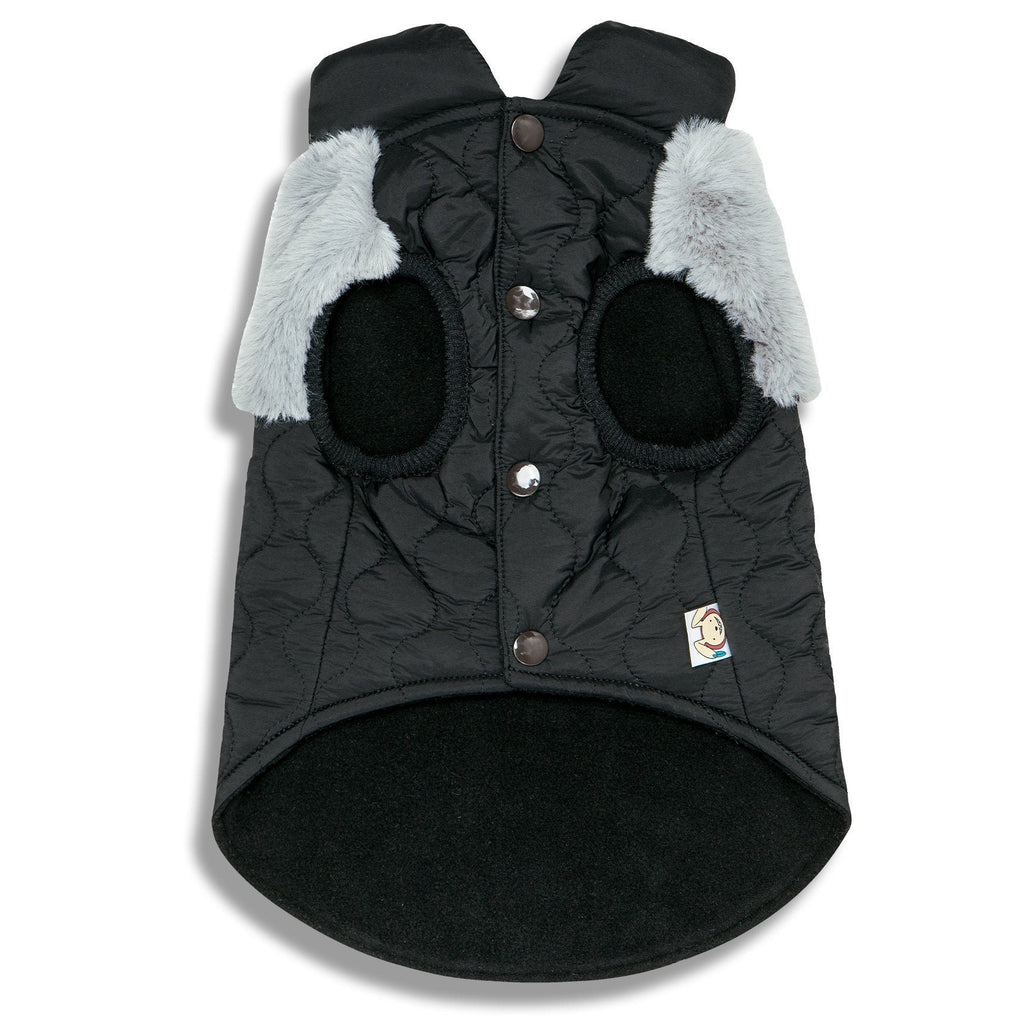 Furrost-Bite Fur and Fleece Designer Fashion Dog Jacket