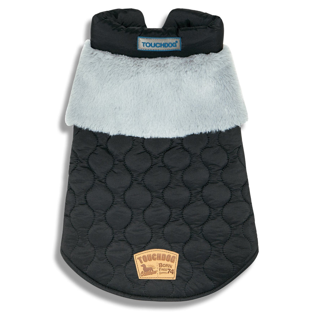 Furrost-Bite Fur and Fleece Designer Fashion Dog Jacket