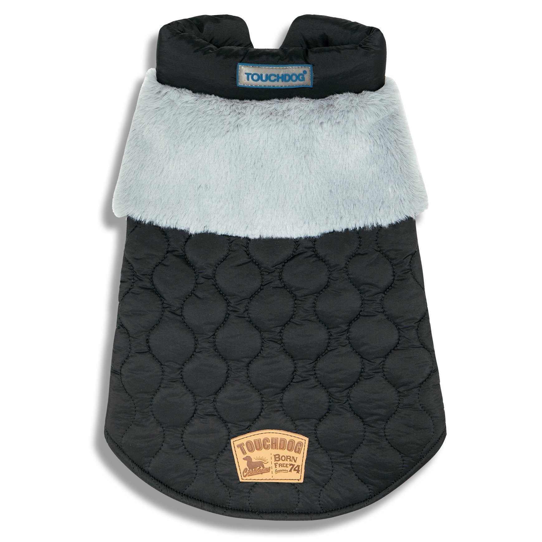 Furrost-Bite Fur and Fleece Designer Fashion Dog Jacket