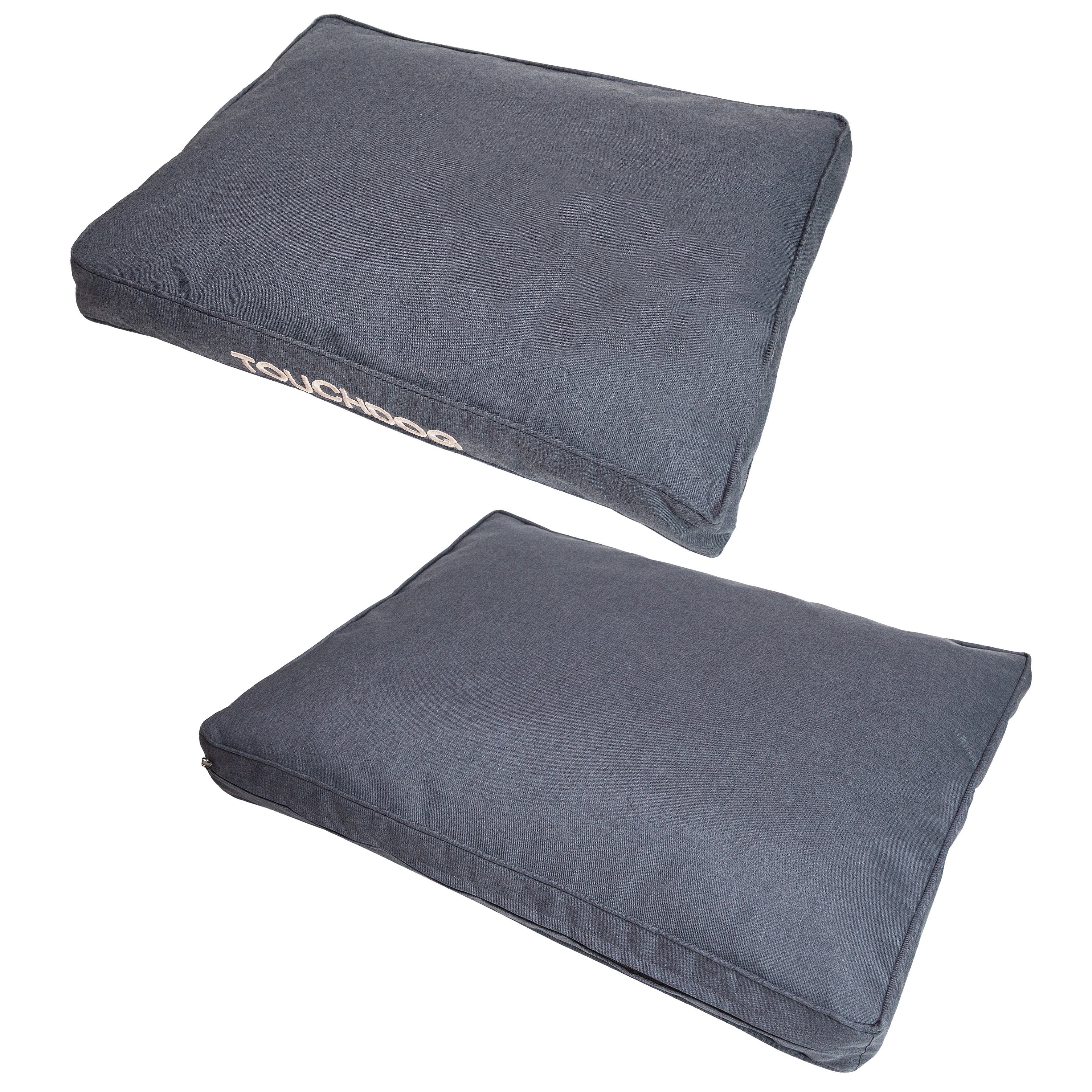 Hushky Water-Resistant Premium Raised Rectangular Dog Mat
