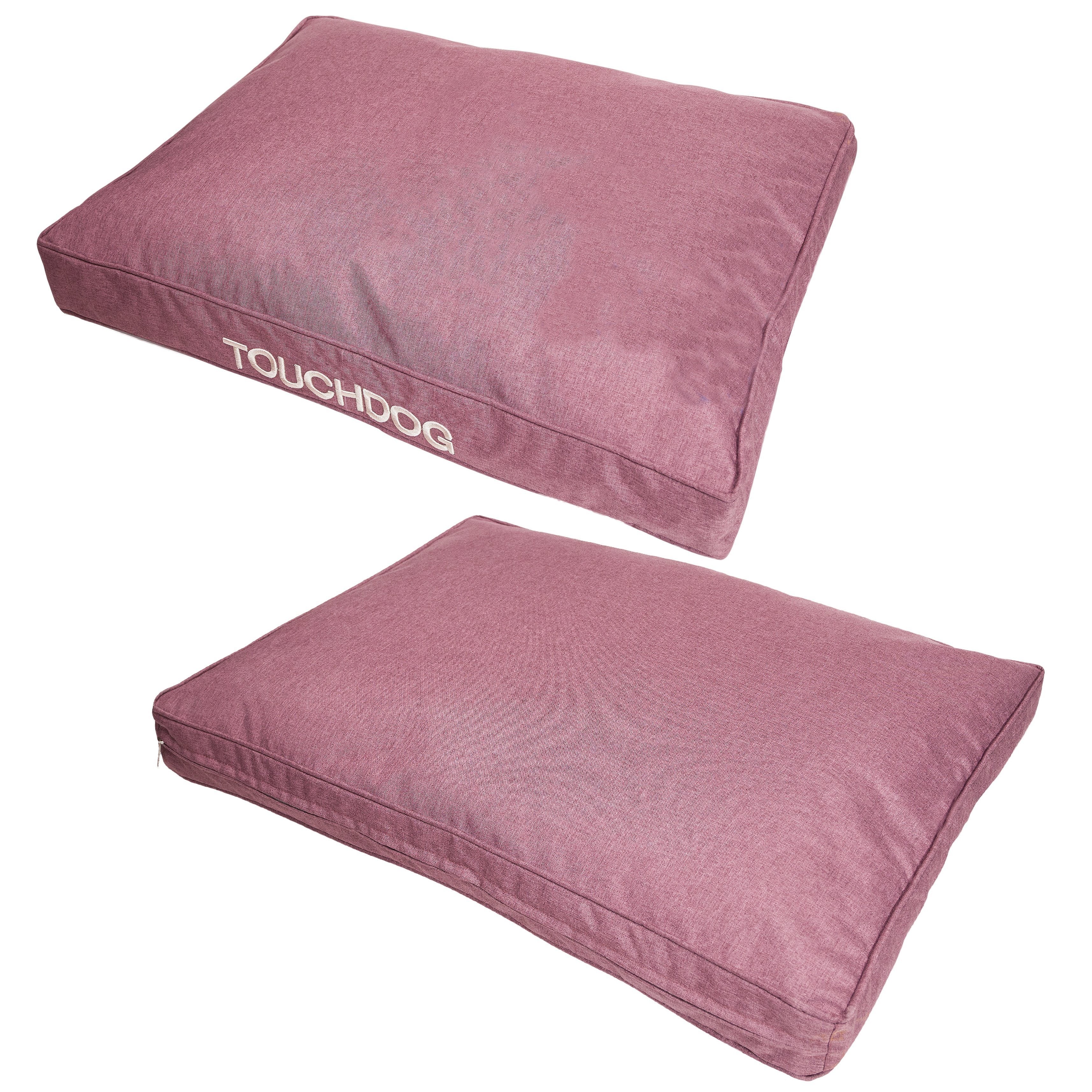 Hushky Water-Resistant Premium Raised Rectangular Dog Mat