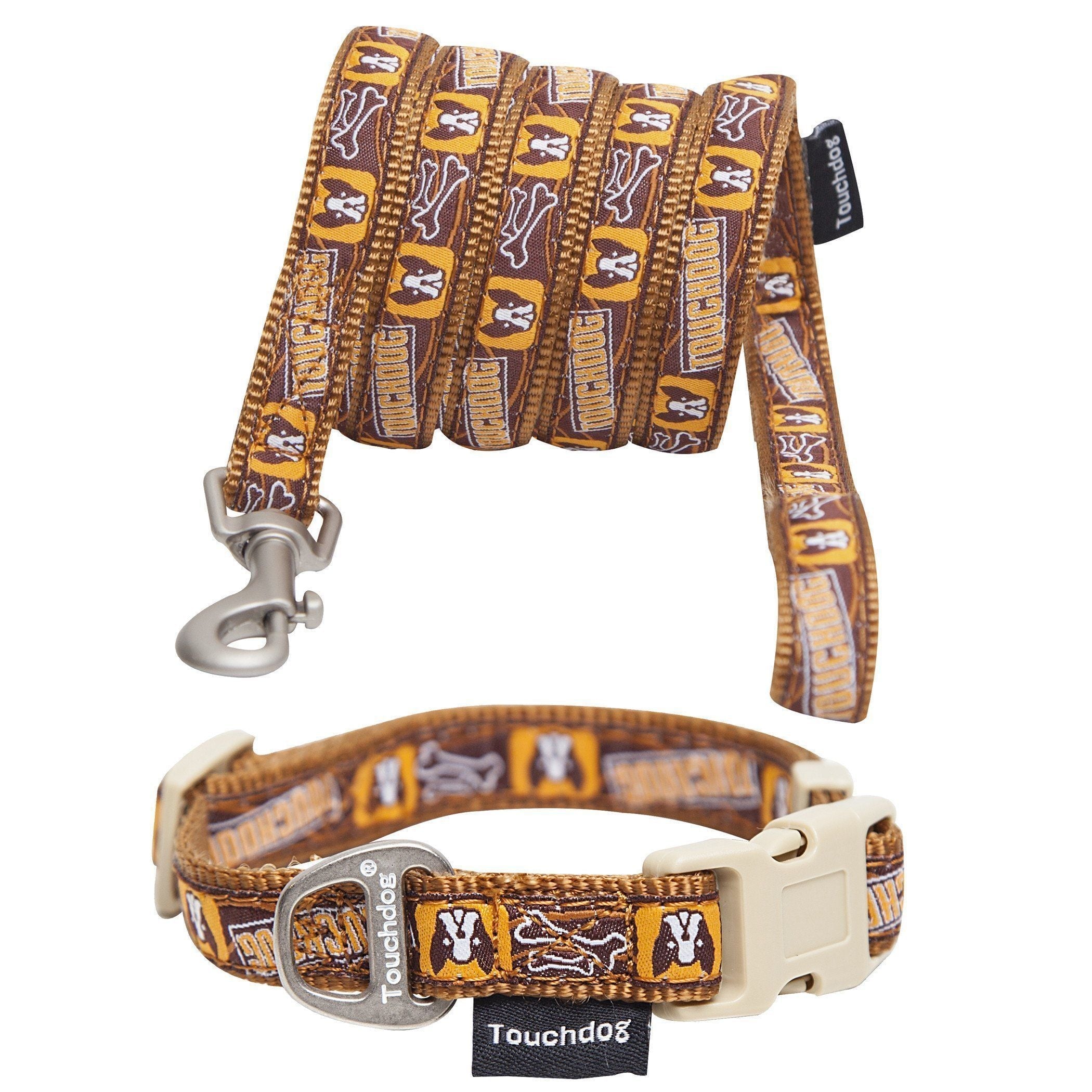 Caliber Designer Embroidered Fashion Pet Dog Leash and Collar