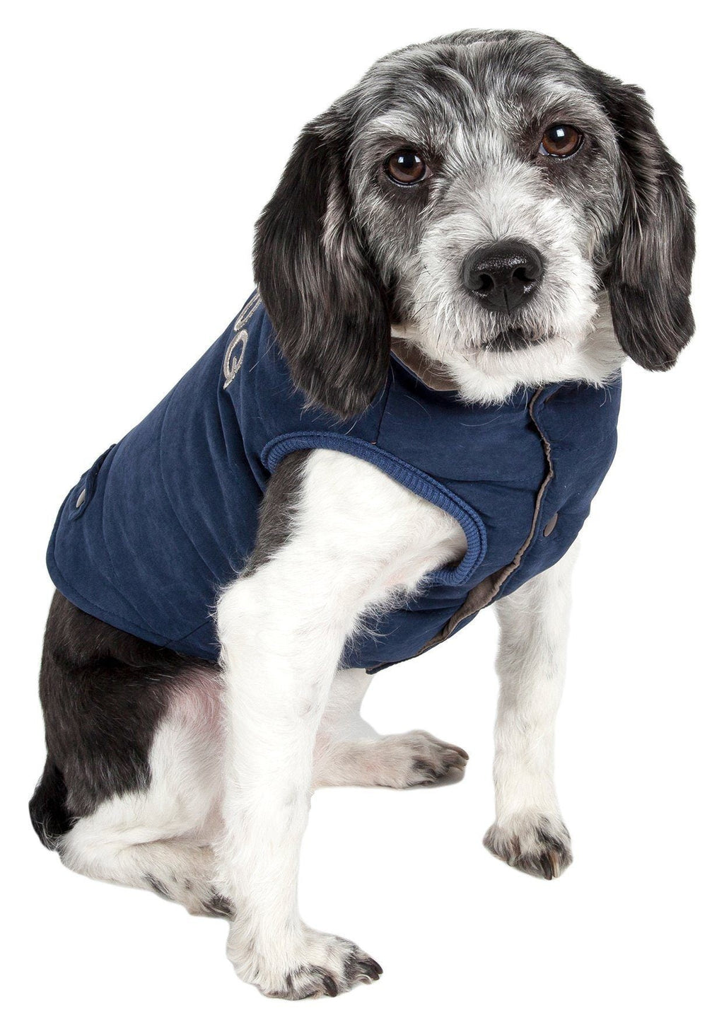 Waggin Swag Ultra-Plush Insulated and Reversible Dog Coat