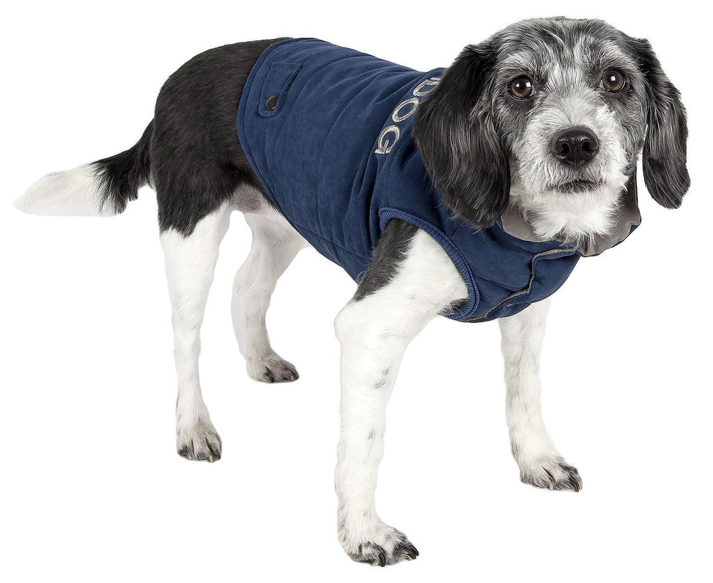 Waggin Swag Ultra-Plush Insulated and Reversible Dog Coat
