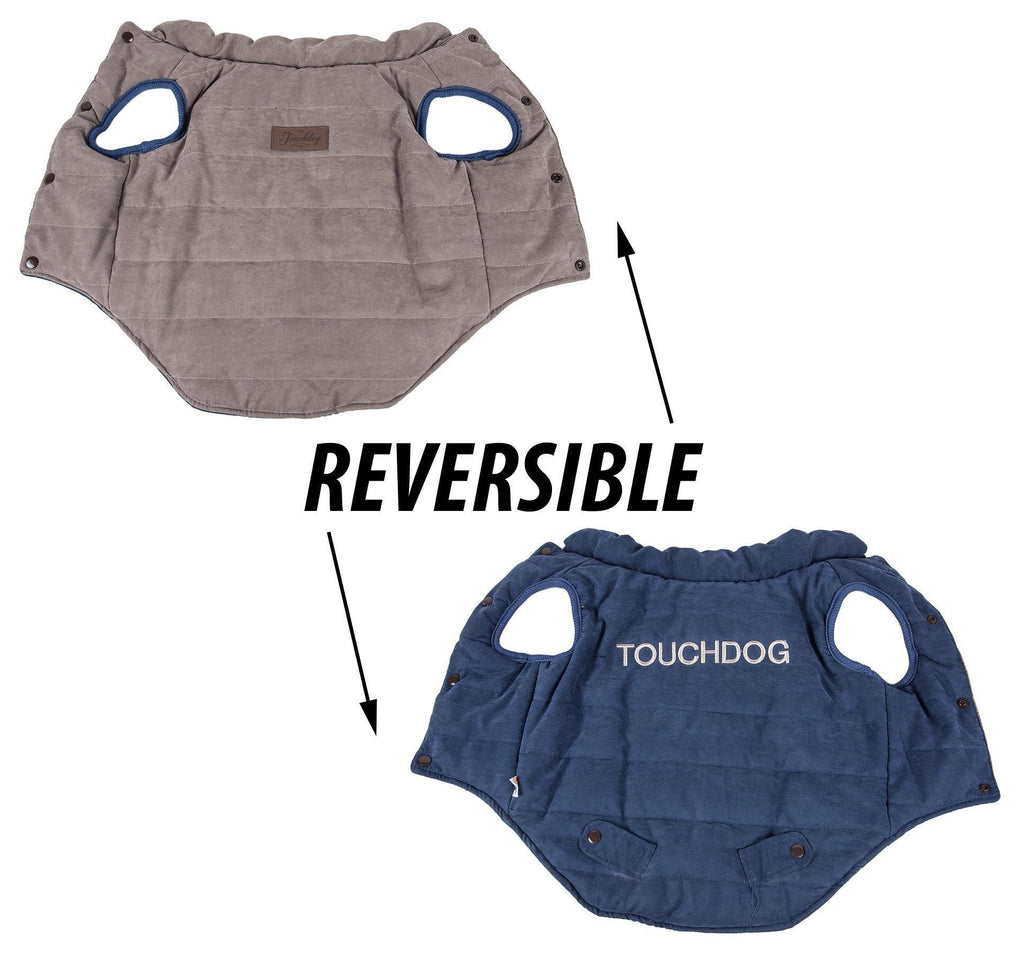Waggin Swag Ultra-Plush Insulated and Reversible Dog Coat