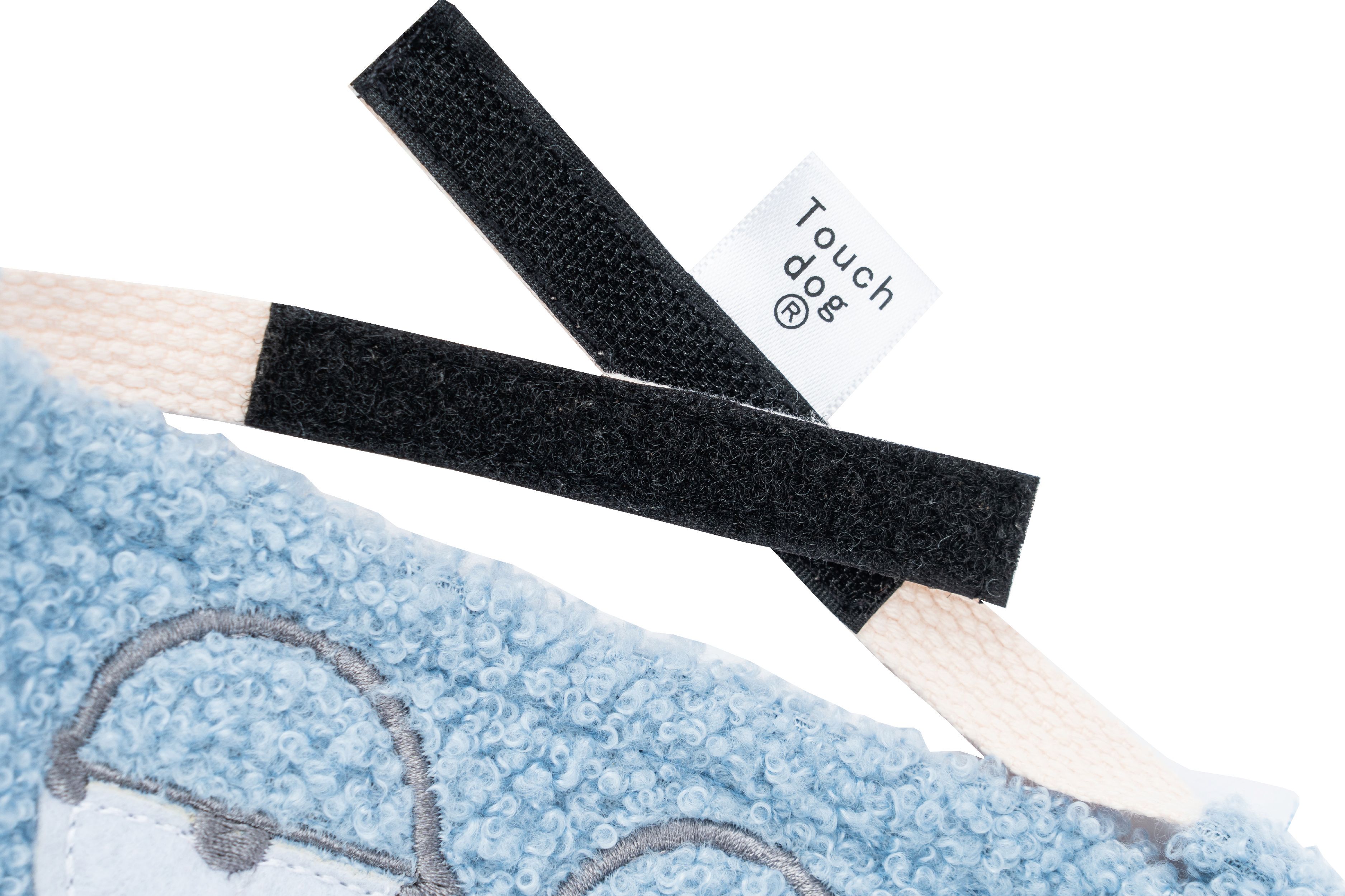 Dizzy-Eyed Cyclops Cotton Hook-and-Loop Dog Bandana and Scarf