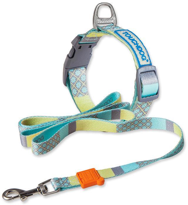 Trendzy 2-in-1 Matching Fashion Designer Printed Dog Leash and Collar