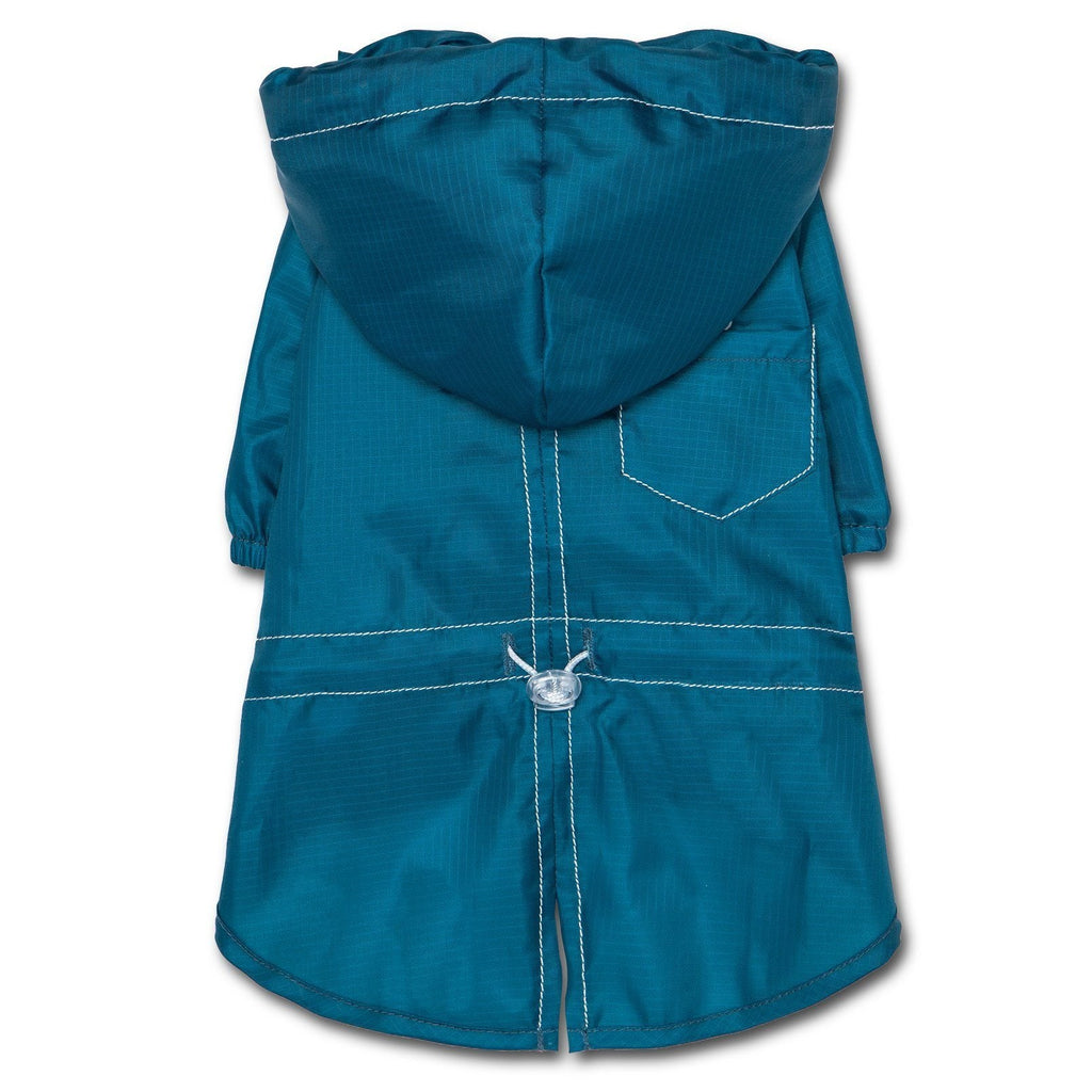 Split-Vent Designer Waterproof Dog Raincoat
