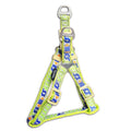 Tough Stitched Durable Embroidered Leash and Harness – Yellow