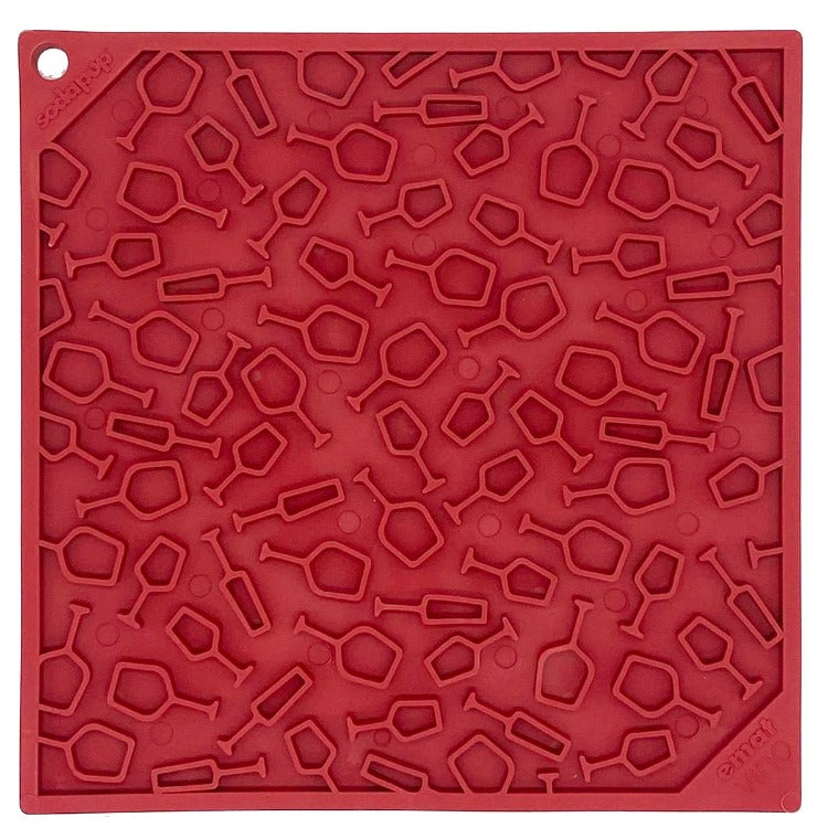 SodaPup Vino Dog Emat – Red